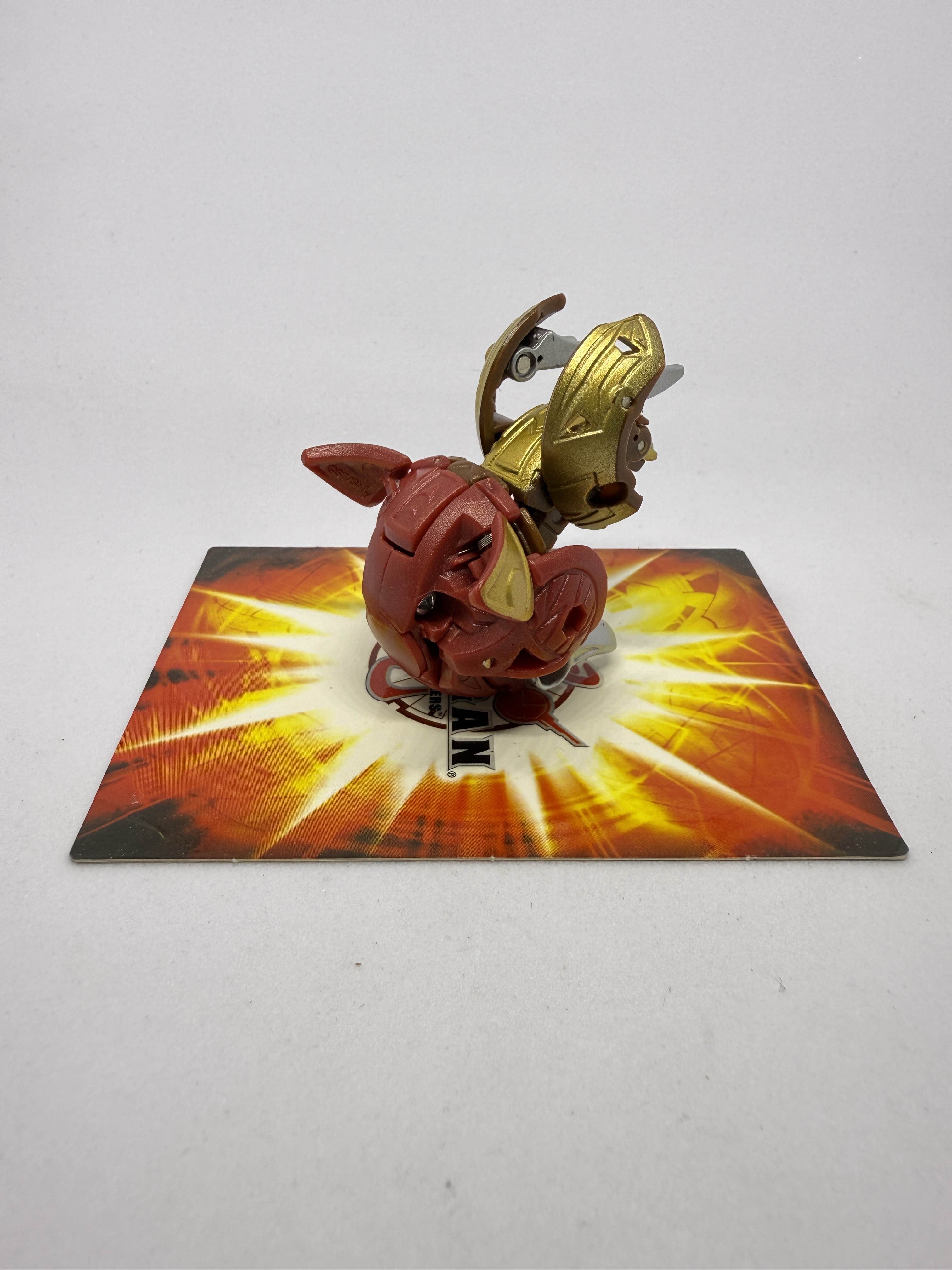 Bakugan BakuGold Pyrus/Subterra Krowll